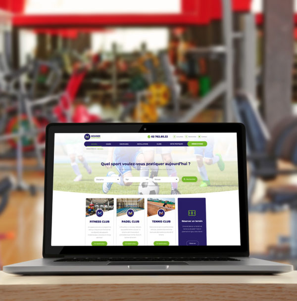 Intégrez le site internet de votre centre sportif à un logiciel de gestion tout-en-un.